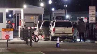 US: व्हाइट हाउस की सुरक्षा में बड़ी चूक, गेट से टकराया एक वाहन; चालक गिरफ्तार breach in white house security: A vehicle crashed into a gate of the White House complex on January 8