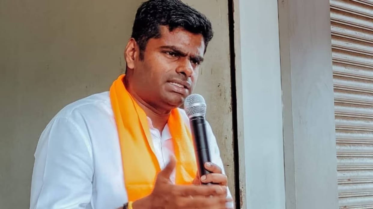 tamil nadu bjp president annamalai on forcing people to learn hindi in the state