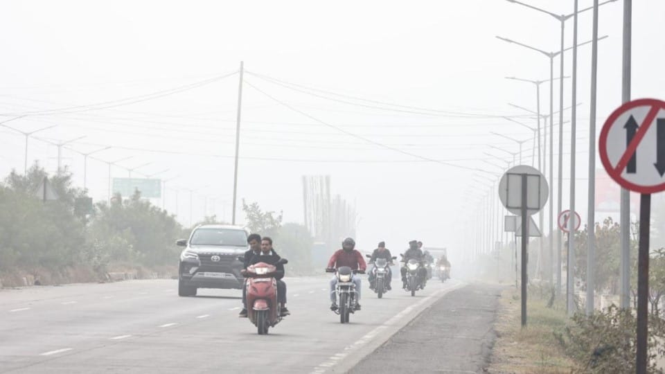 indore weather mausam thand cold winter january