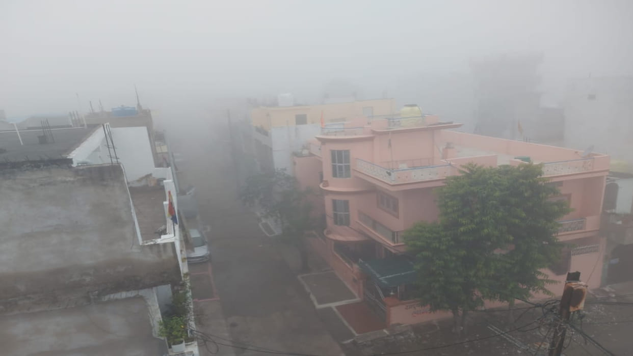 Normal life affected due to dense fog in Shahdol