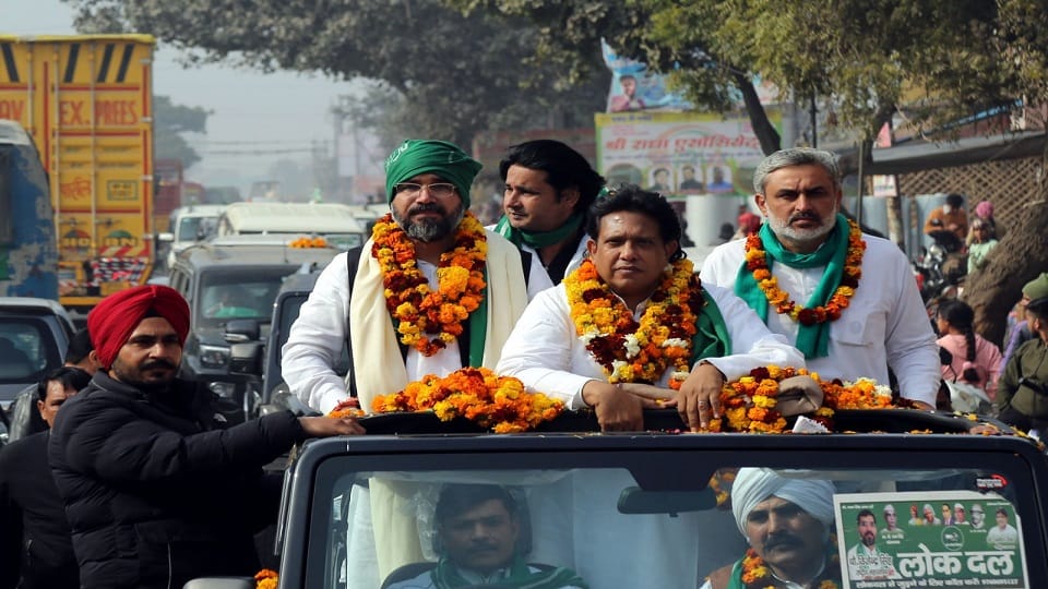 LokDal Kisan Samman Rally