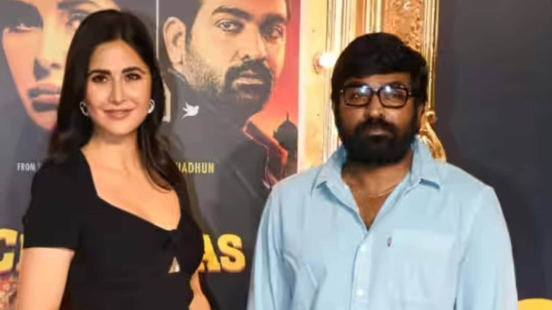 Merry Christmas Screening Katrina Kaif Vicky Kaushal Vijay Sethupathi Agastya Nanda Ananya Panday attended