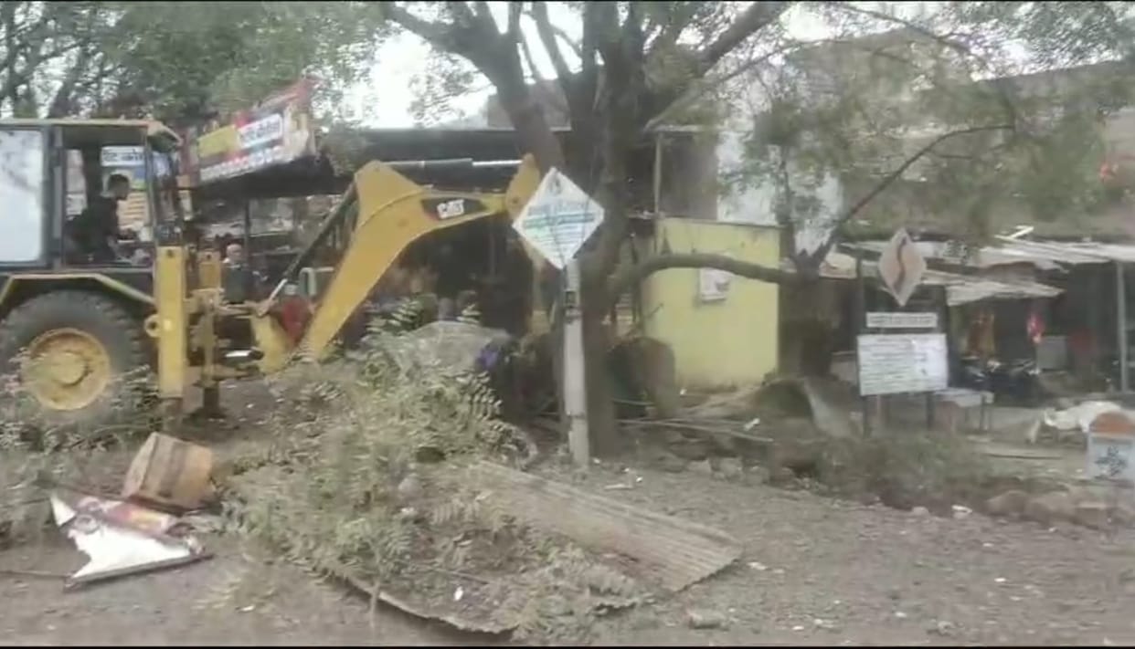 Tension in Kalash Yatra: Case registered against eight named and 15-20 unidentified, bulldozer run