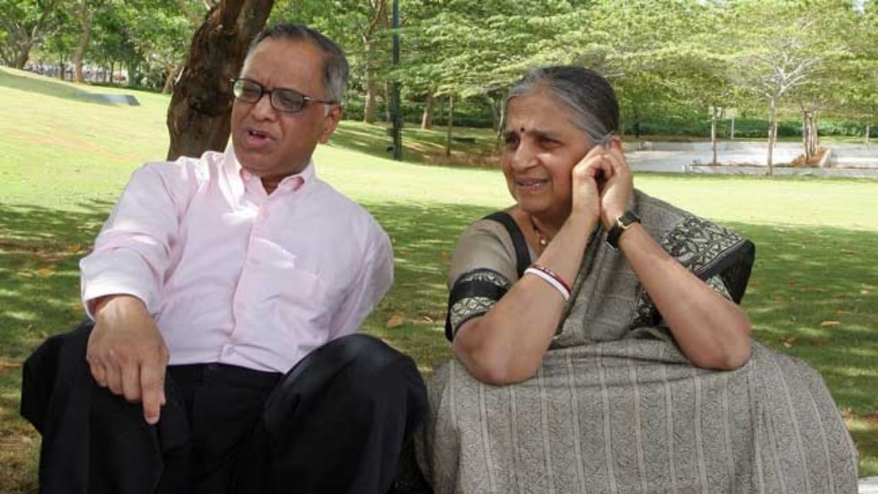 Narayana Murthy Travelled eleven hours in train with no tickets For Sudha Murty