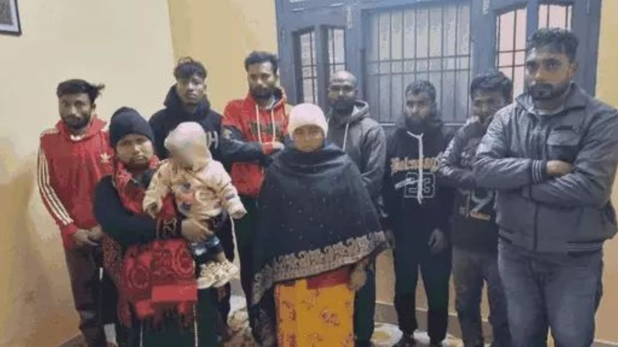 Haryana: Chief Minister Flying Squad caught 9 Bangladeshis in Jind