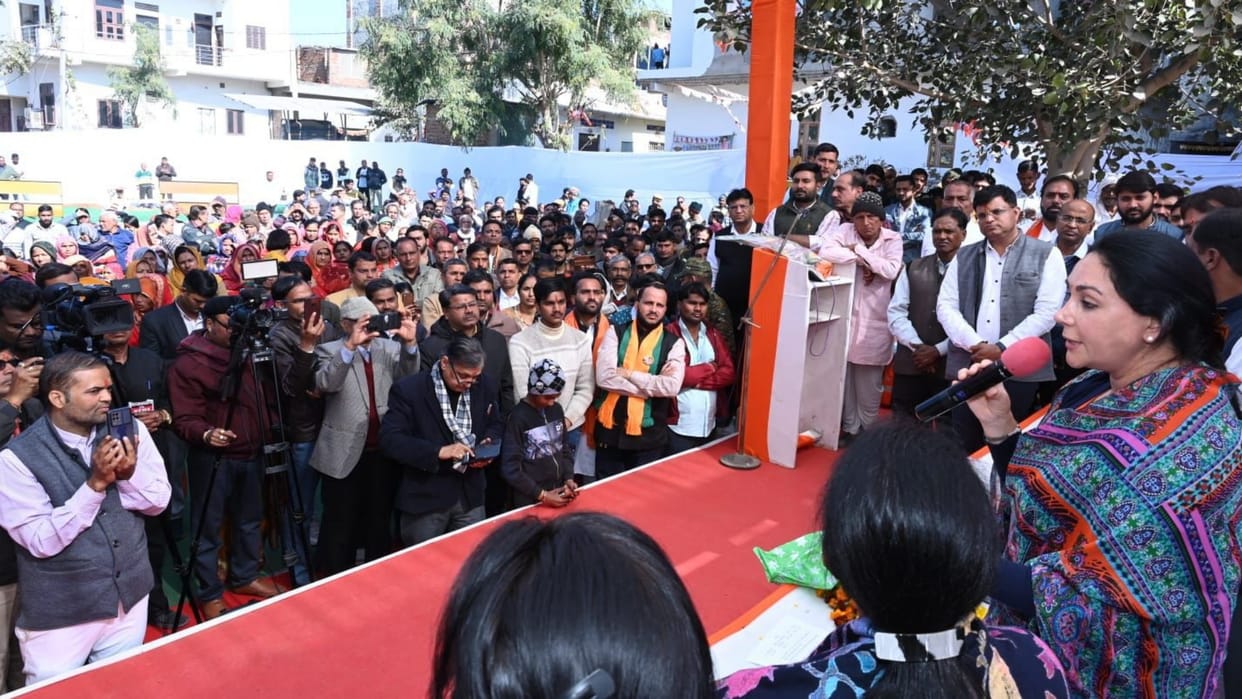 Rajasthan Deputy CM Diya Kumari laid foundation stone of reservoir to be built at a cost of crores