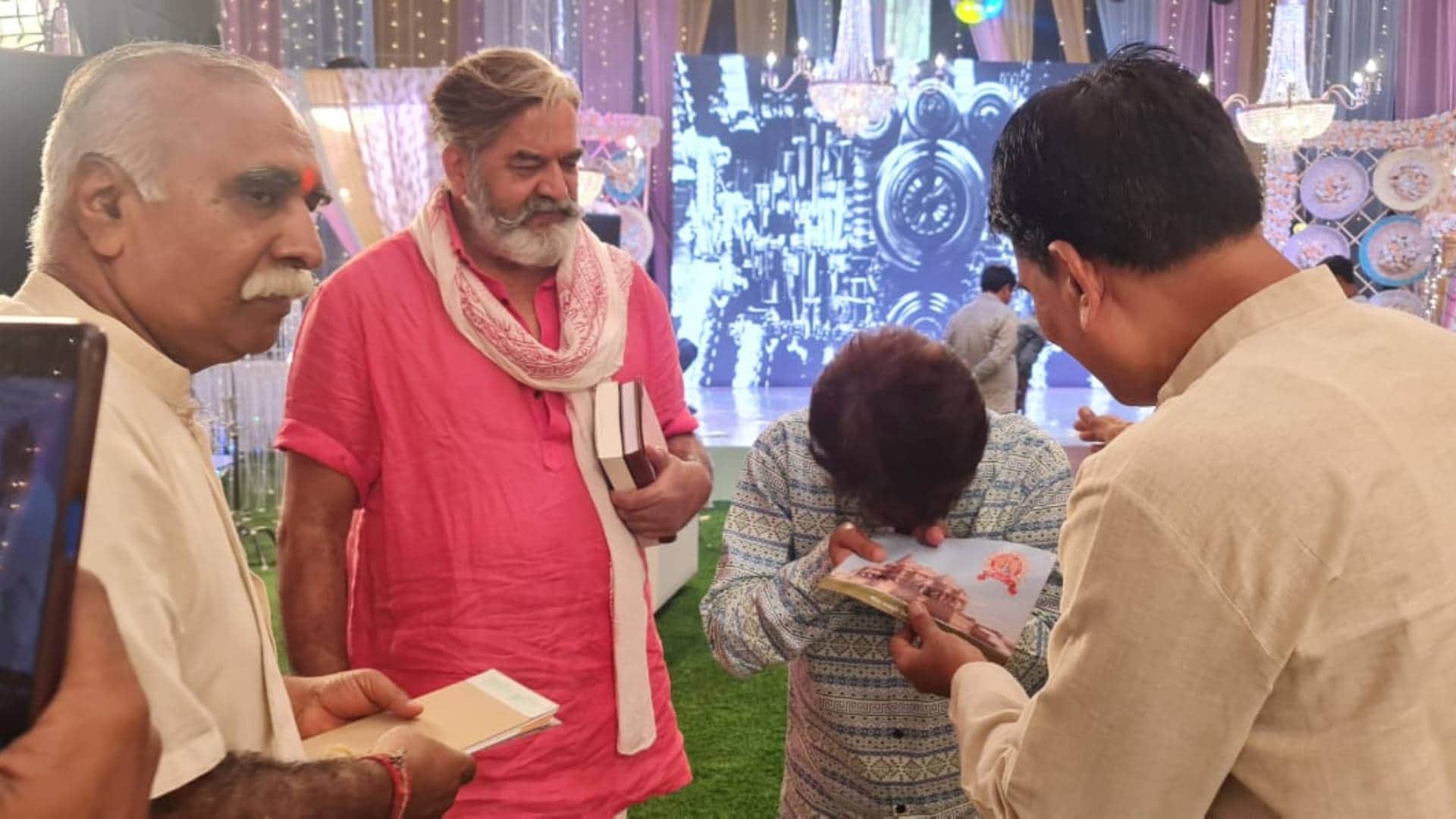 Ayodhya Ram Mandir Mahabharat Dronacharya Surendra Pal got the Invitation Of pran Pratishtha details inside