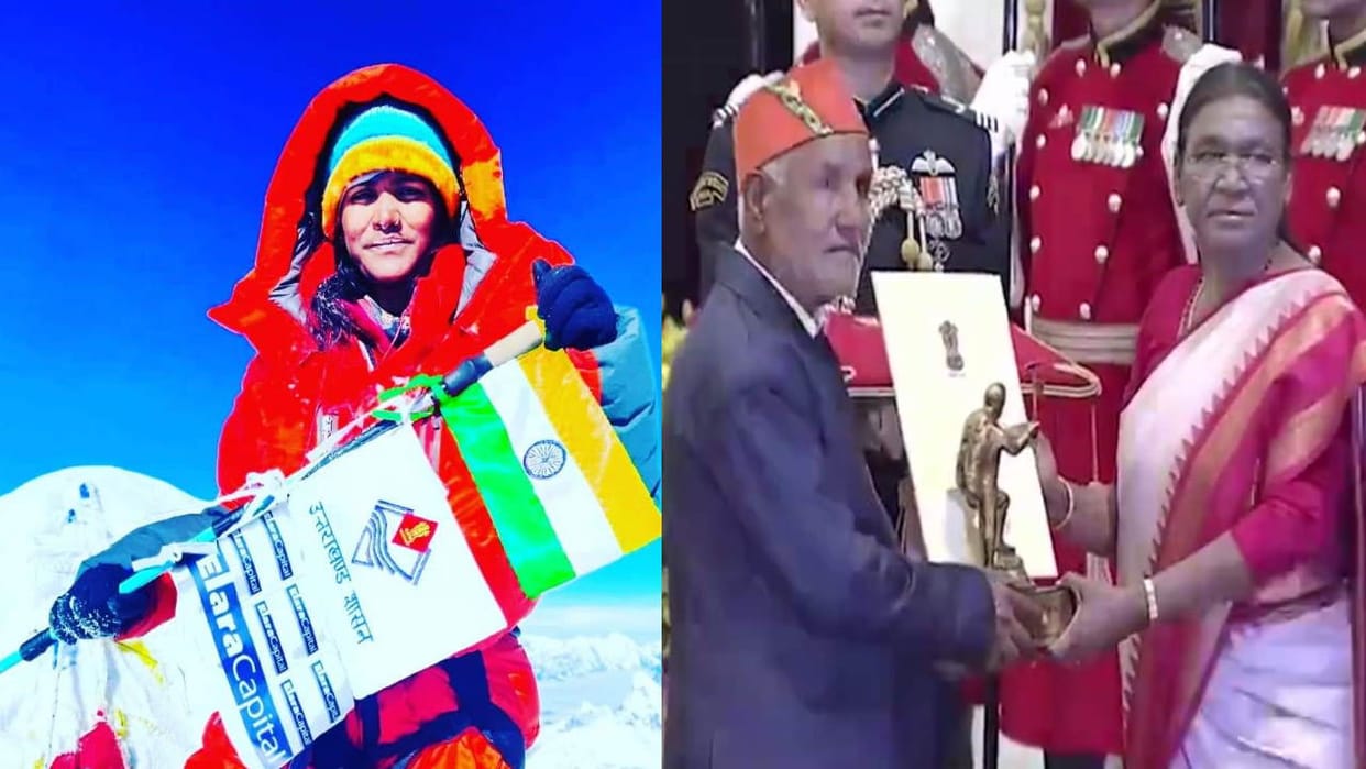 Savita Kanswal was posthumously awarded the Tenzing Norgay National Adventure Award Uttarkashi