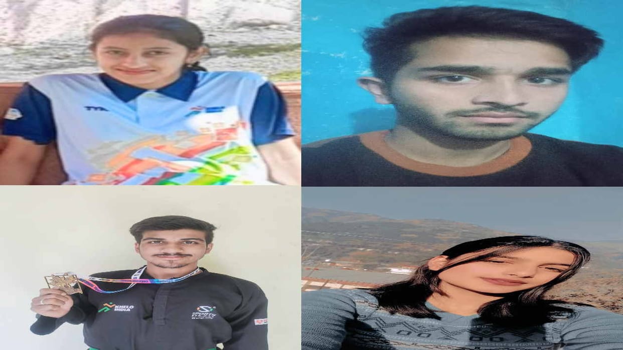 Khelo India Youth Games: Four players from Chamba will show their talent in Thangata Junior Category Competiti