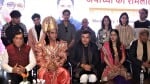 प्रवेश वर्मा के साथ श्रीराम के किरदार में राहुल भूचर और सीमा ममता जैन
