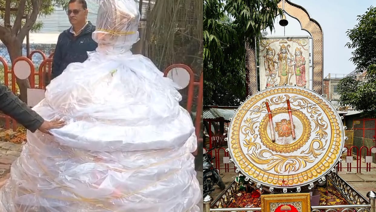 Gifts for Ramlala on Pran Pratishtha Samaroh in Ayodhya.