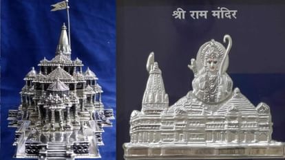 Demand for silver Ram Darbar and Shri Ram Mandir models increased
