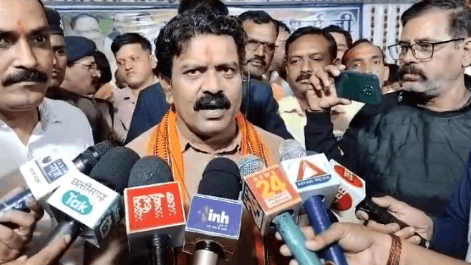 Deputy CM Vijay Sharma statement has come out regarding SI recruitment in Kabirdham