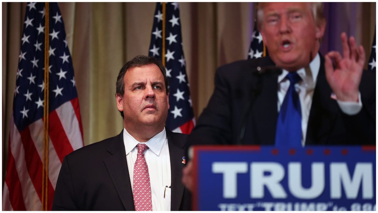 US Republican Party Donald Trump Critic Presidential candidate Chris Christie backs out of race in primaries n