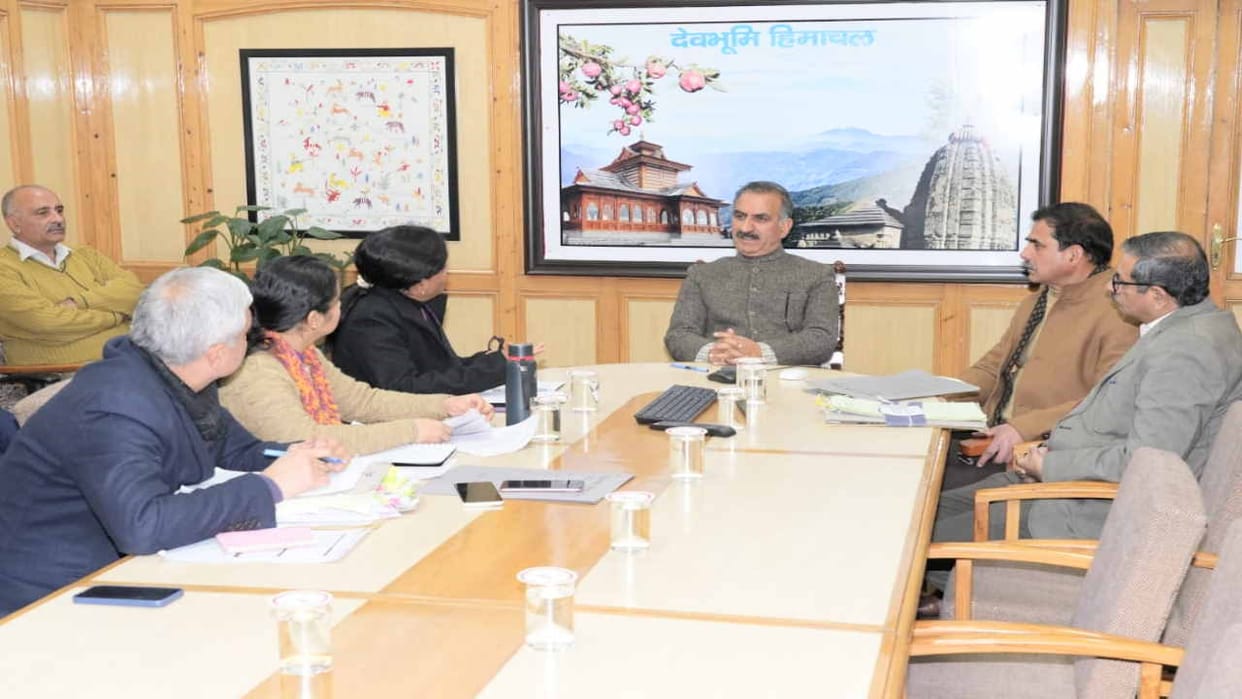 CM Sukhu said- Health Information Management System will be started in 56 hospitals of Himachal.