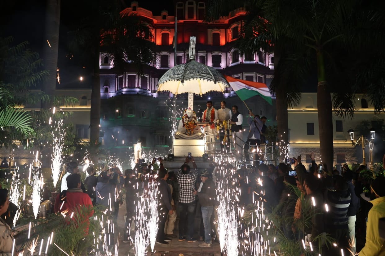 Clean City Indore: Seventh sky touching festival of cleanliness celebrated at Rajwada
