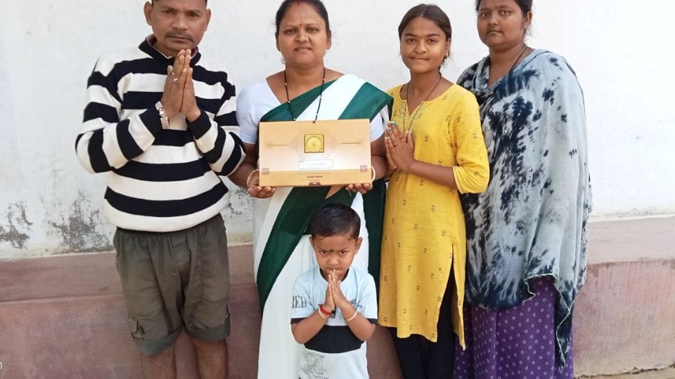 Santoshi Durga got invitation from Ram Lala who did post mortem of 700 dead bodies kanker