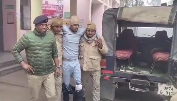 Kannauj Saraf robbery and murder, Two miscreants encounter with police, one dead and another injured
