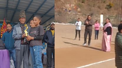 Uttarakhand Pauri District Housewife Woman Playing Amazing Cricket in Local Tournament