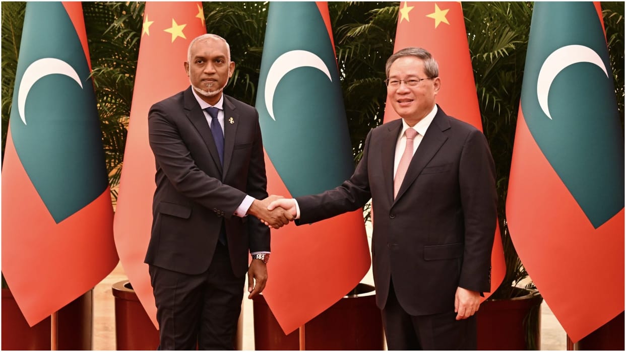 Maldivian President Muizzu discusses measures to increase Chinese tourist numbers with Premier Li Qiang