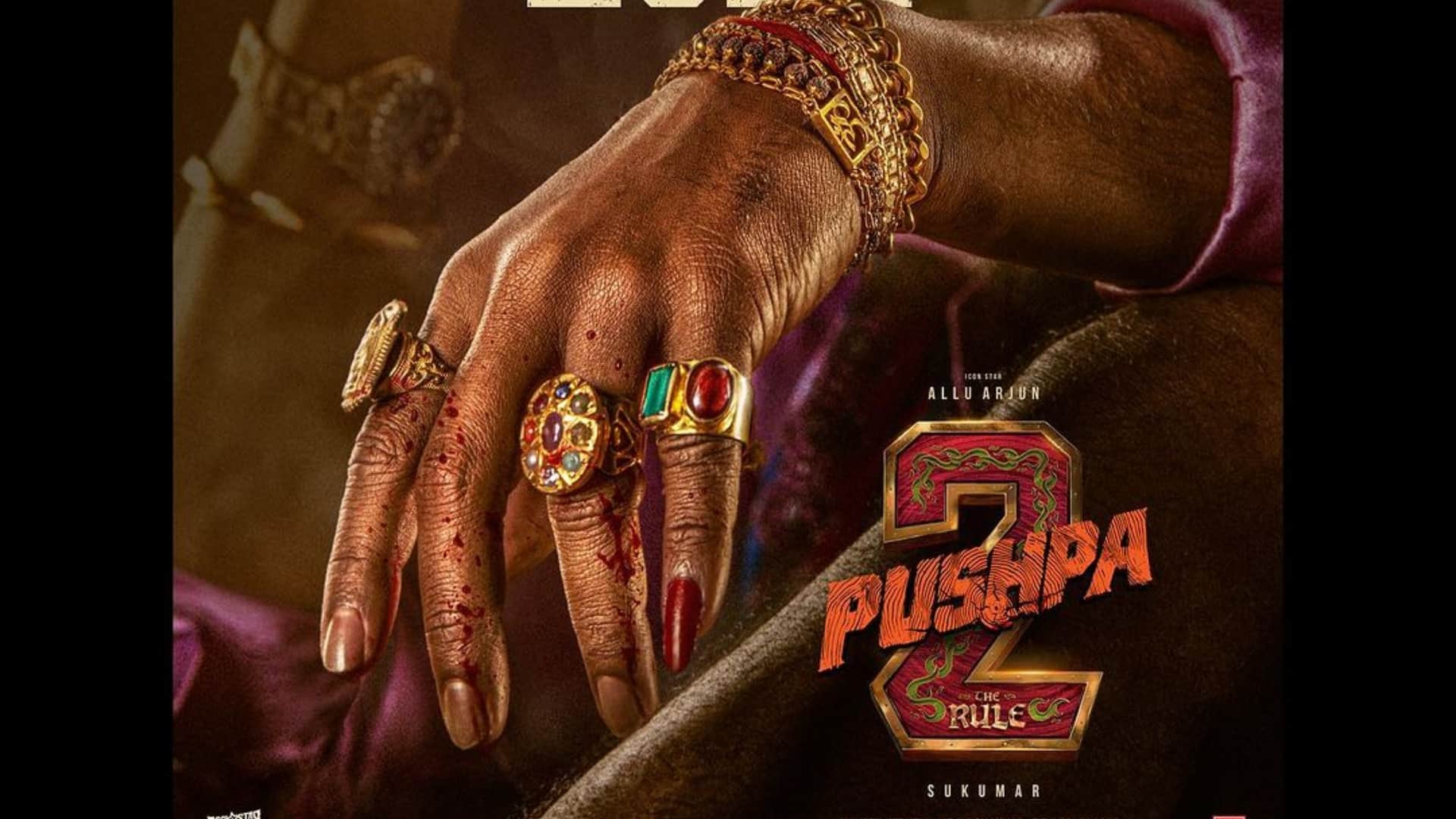 allu arjun pic in saree leaked from sukumar directorial pushpa 2 the rule film set Gangamma Thalli look viral