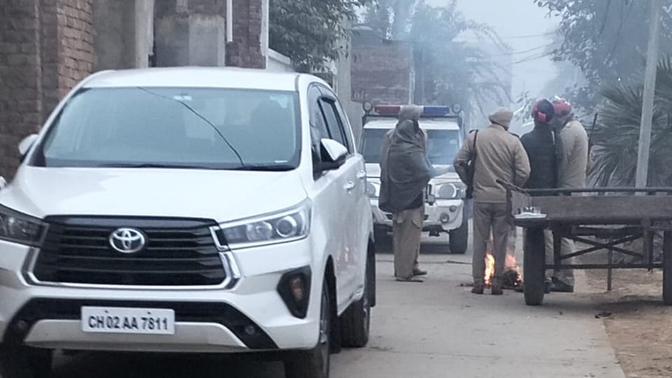 NIA Raid at Gangster Harry Mod house in Bathinda