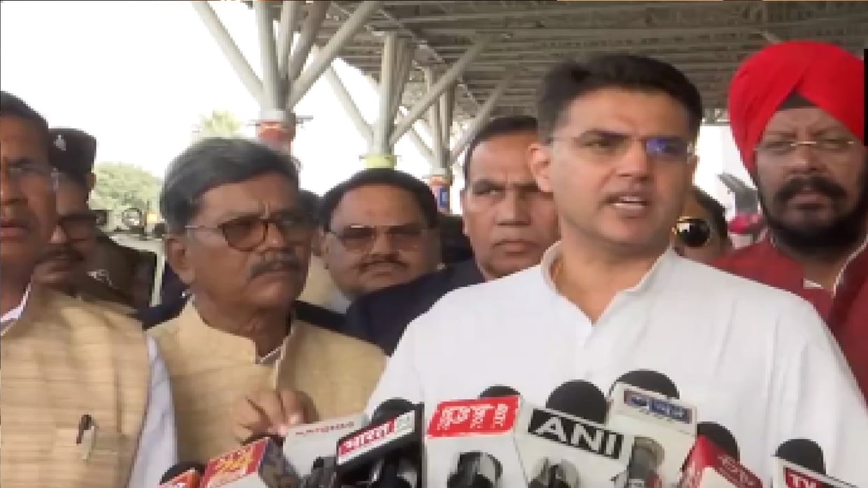 State Congress in-charge Sachin Pilot reached Raipur: Said- Will try to win 11 Lok Sabha seats of Chhattisgarh