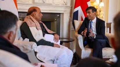 rajnath singh london visit meet with pm rishi sunak talks about relation china galwan fight news updates