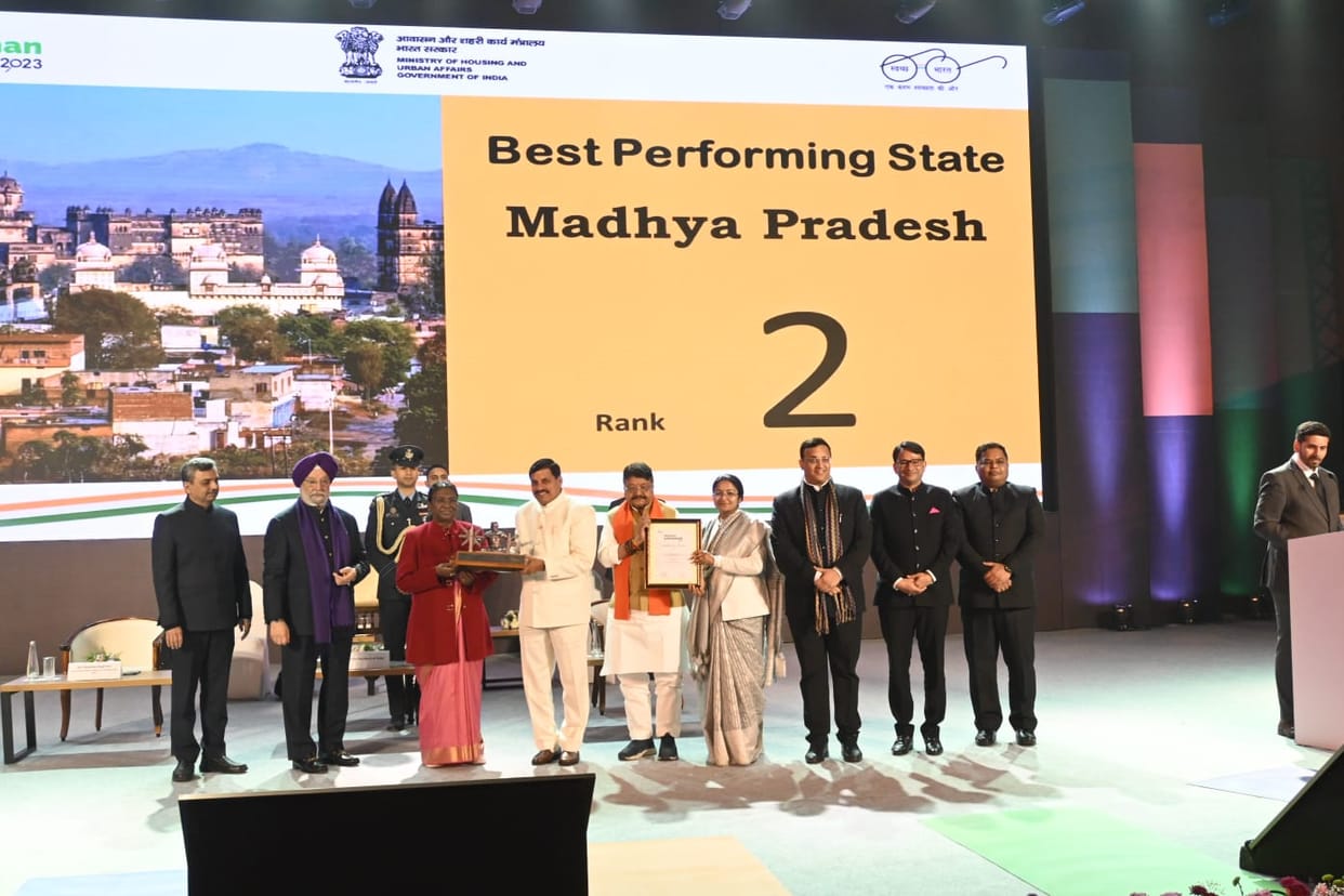 Swachh Survekshan: Madhya Pradesh again tops in cleanliness, Indore becomes the cleanest city of the country f