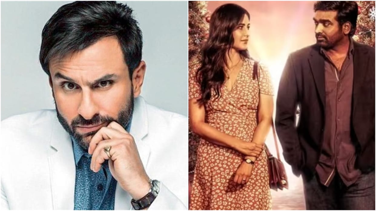 Sriram Raghavan Reveal Saif Ali Khan was not happy about being dumped from Katrina Kaif Film Merry Christmas