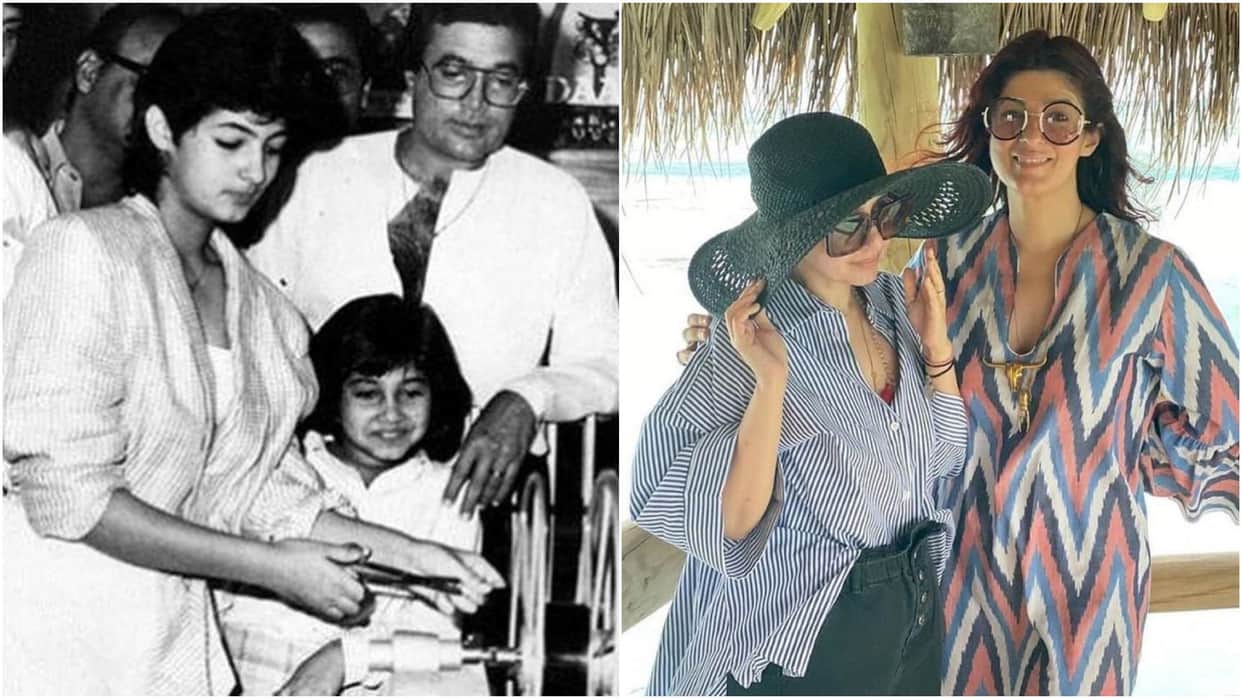 Twinkle Khanna posts unseen photo with sister Rinke and father Rajesh Khanna Actress shares funny story