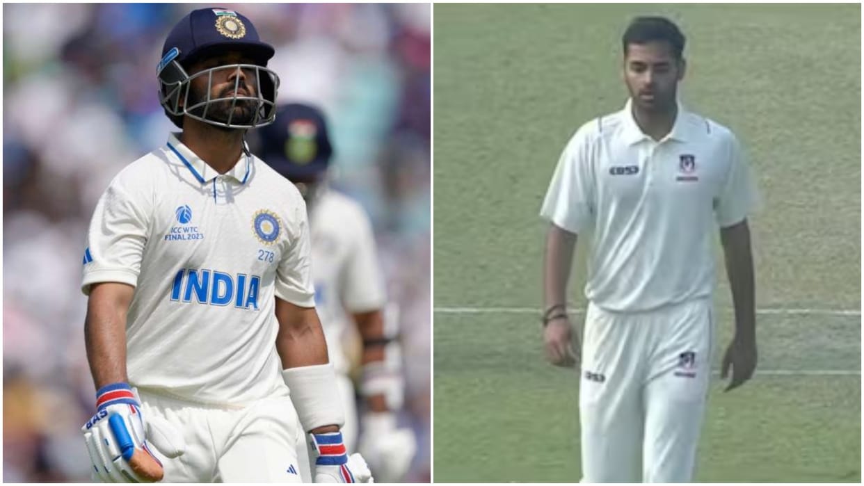 Bhuvneshwar kumar played Ranji Trophy match after six years, took five wickets In return, Rahane scored duck