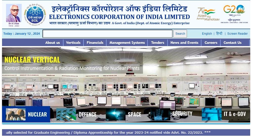 ECIL Junior Technician recruitment 2024 last date soon apply now at ecil.co.in
