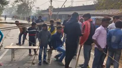 Girl going to school died after being hit by car in Darbhanga