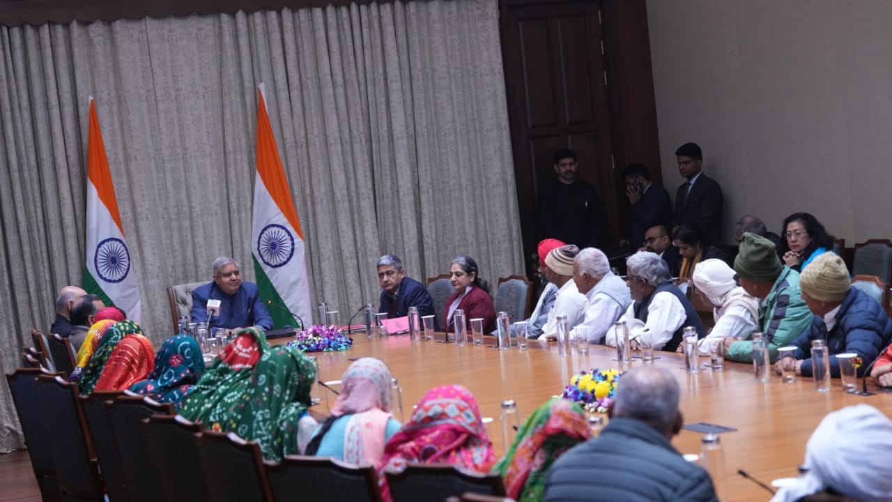 Haryana: Farmers of Hisar visited Parliament House