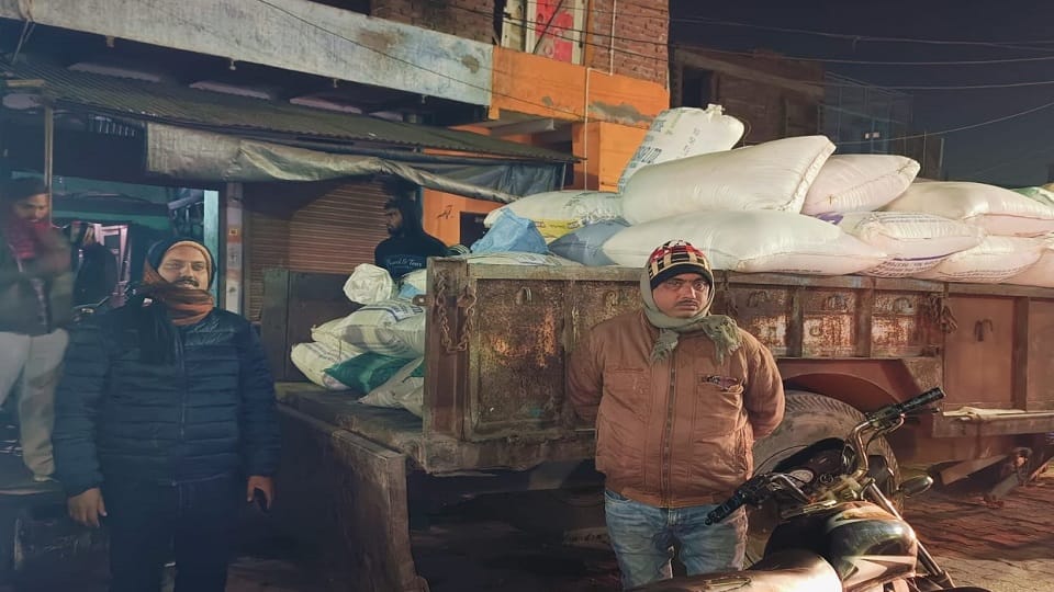 raid on Hathras flour mill
