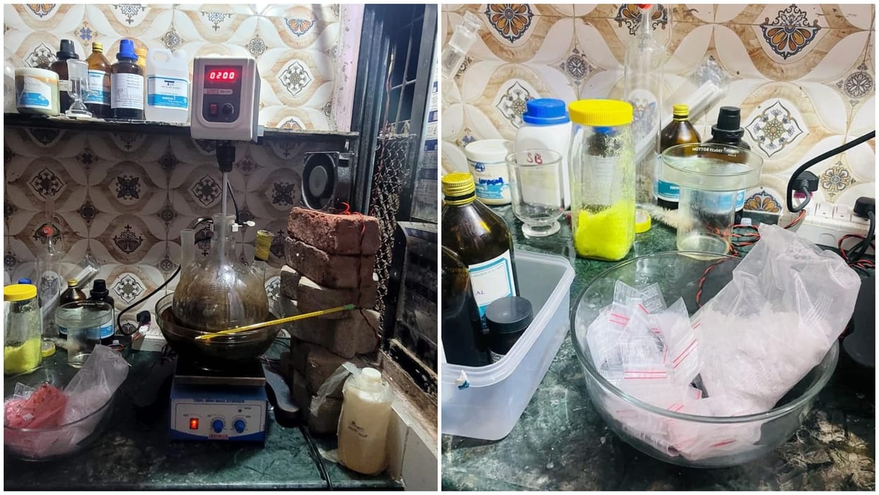 Maharashtra News Updates police busted drug factor 2 accused were arrested and drugs worth crores Recovered