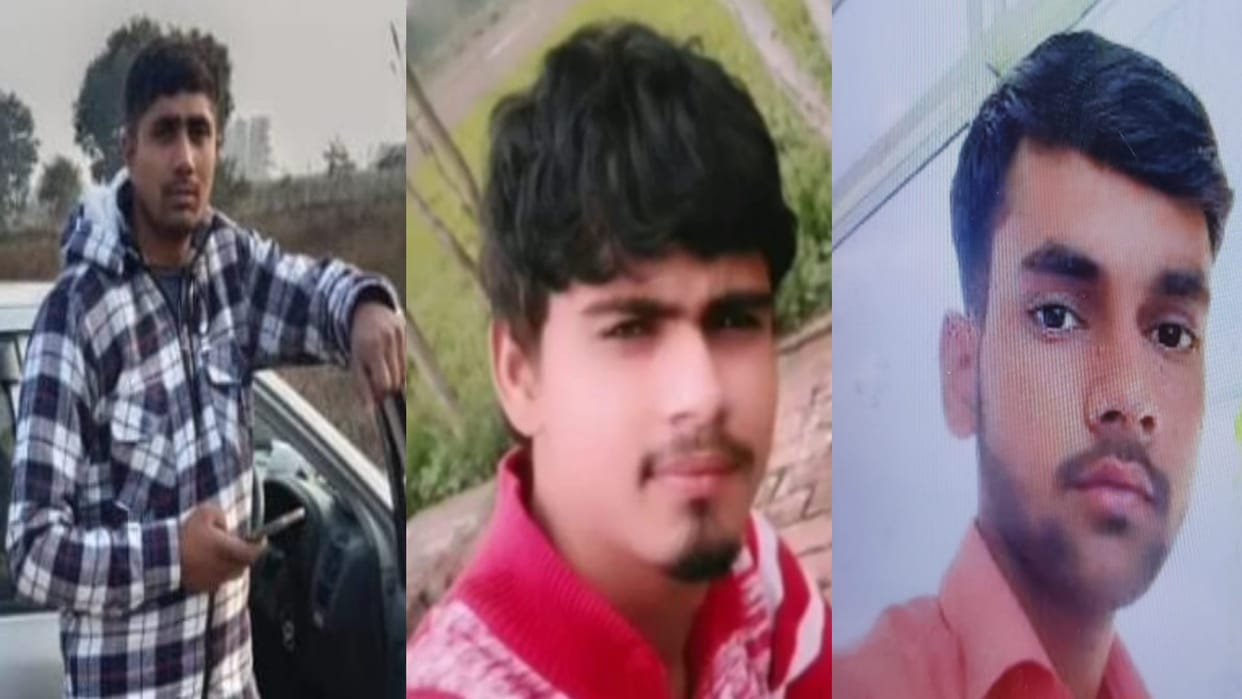 Bodies of three friends were cremated together in a village in Bijnor
