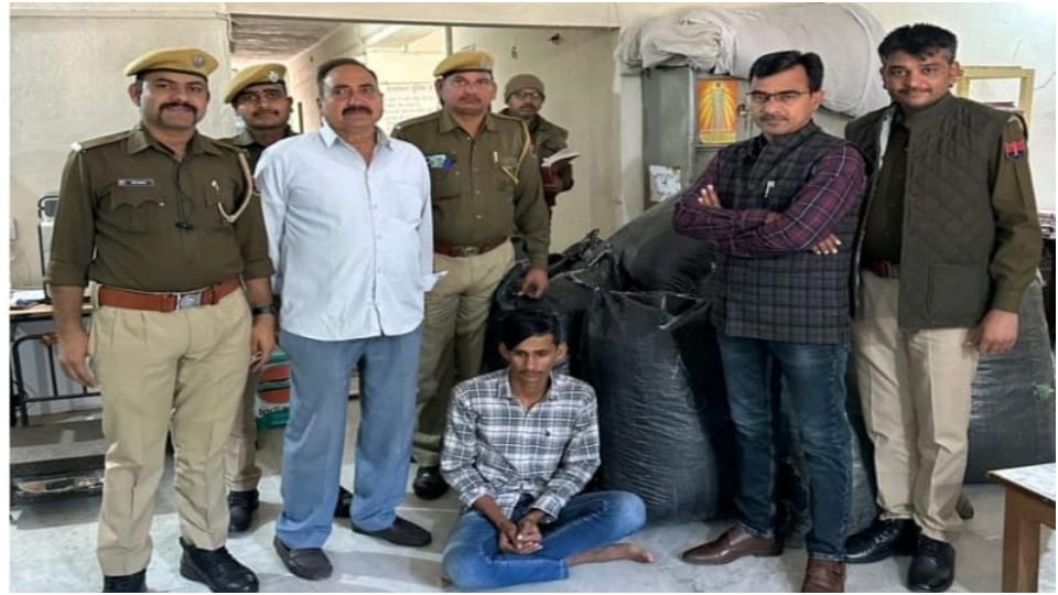 One arrested with 268 kg doda poppy in Sirohi Hindi News