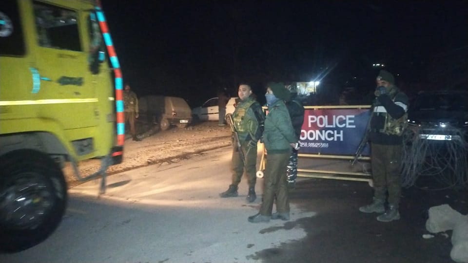 Poonch Terror Attack News: Targeted Army Vehicle Multiple Rounds Fired