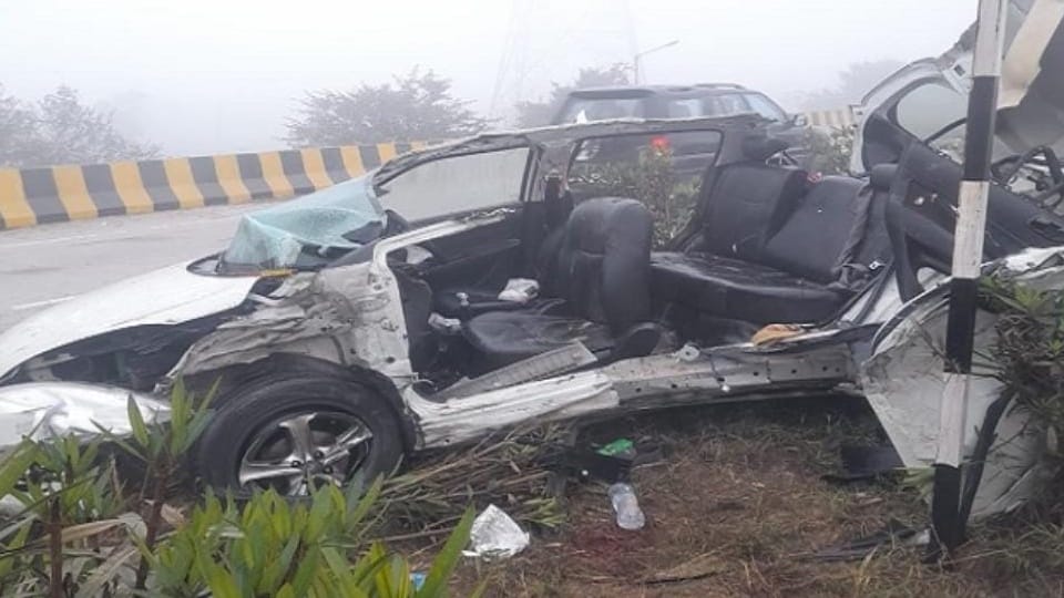 Accident due to fog in Tarntaran, Four died