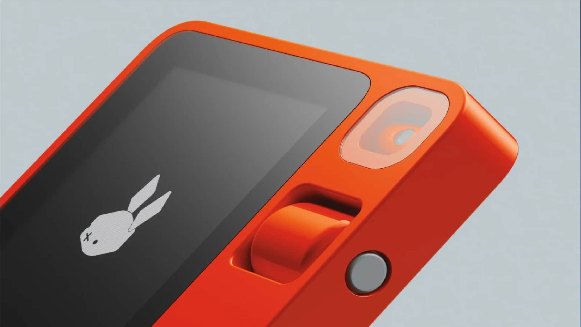 CES 2024 Rabbit R1 AI Powered Pocket Assistant With 360 Degree Rotating Camera Launched