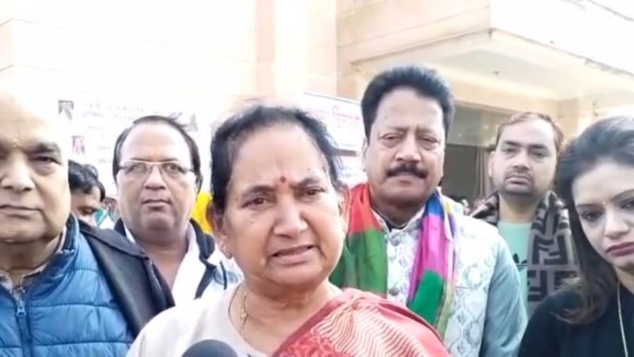 Dausa News MP Jaskaur Meena calls Congress crippled and handicapped