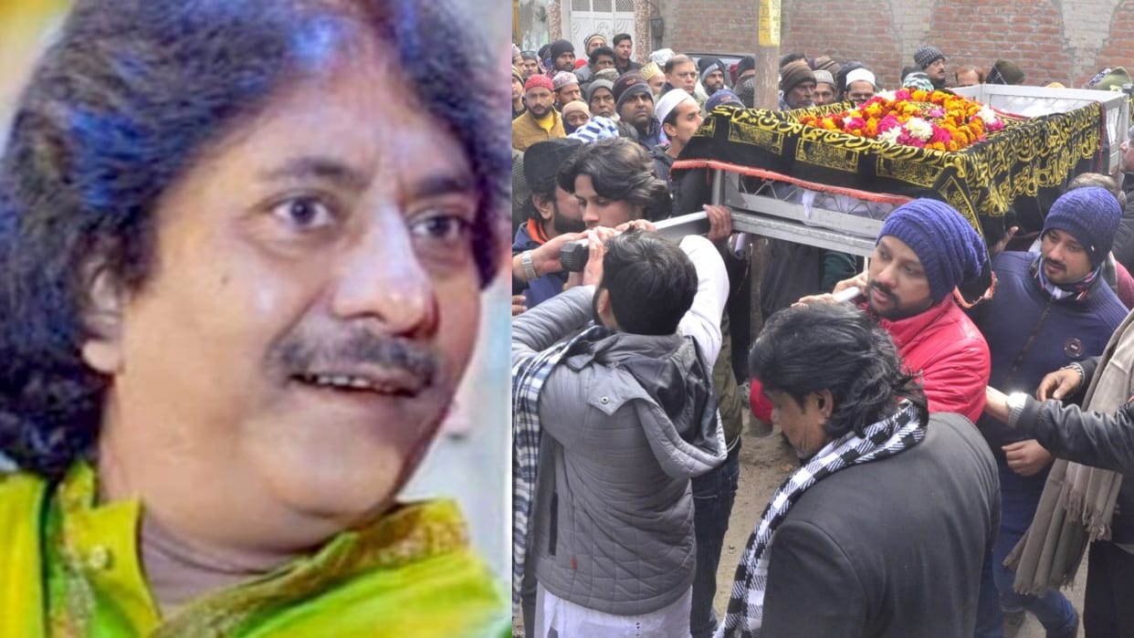 Maestro Ustad Rashid Khan cremated in Badaun