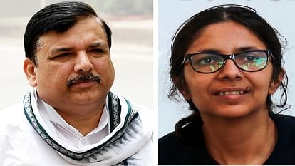 AAP s three leaders Sanjay Singh ND Gupta and Swati Maliwal are sure to go to Rajya Sabha