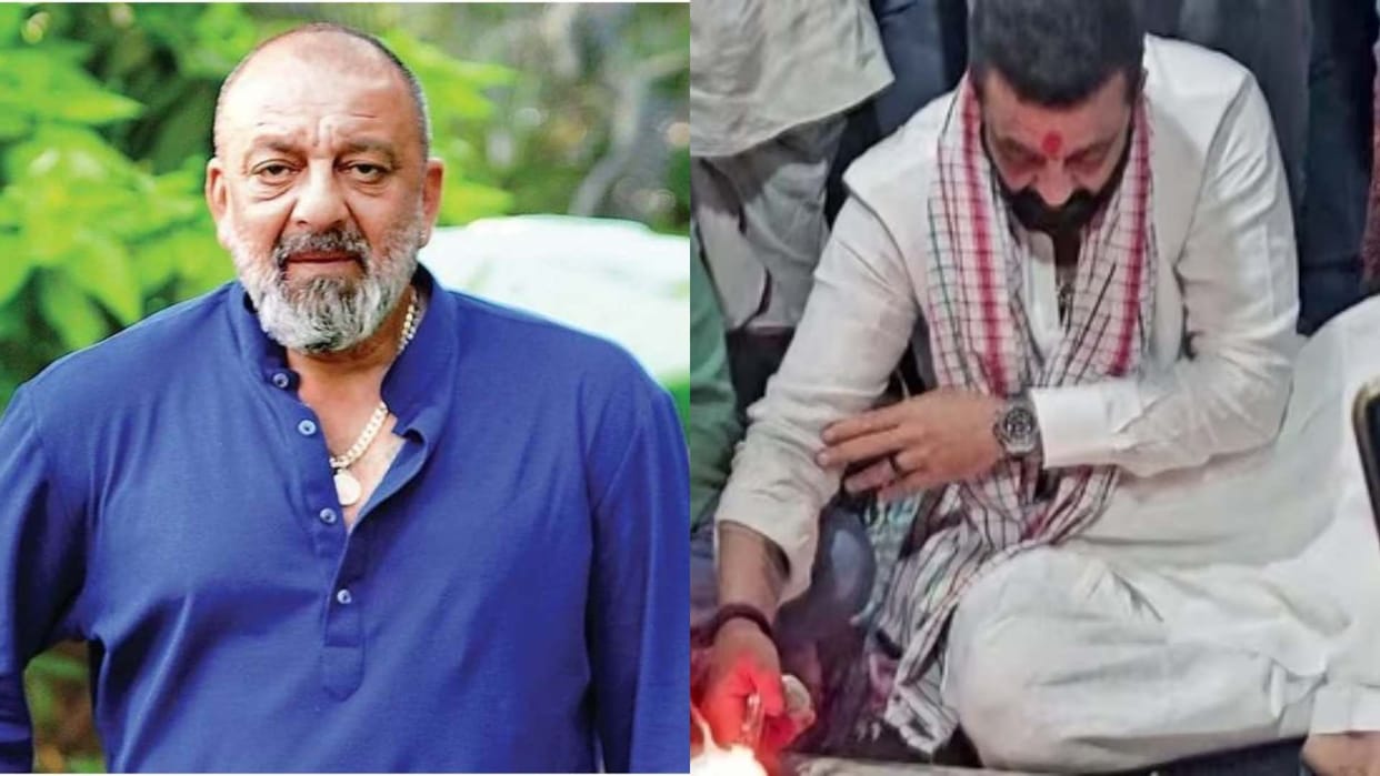 Sanjay Dutt do pind daan in Gaya actor says he would like to visit Ram Temple in Ayodhya soon