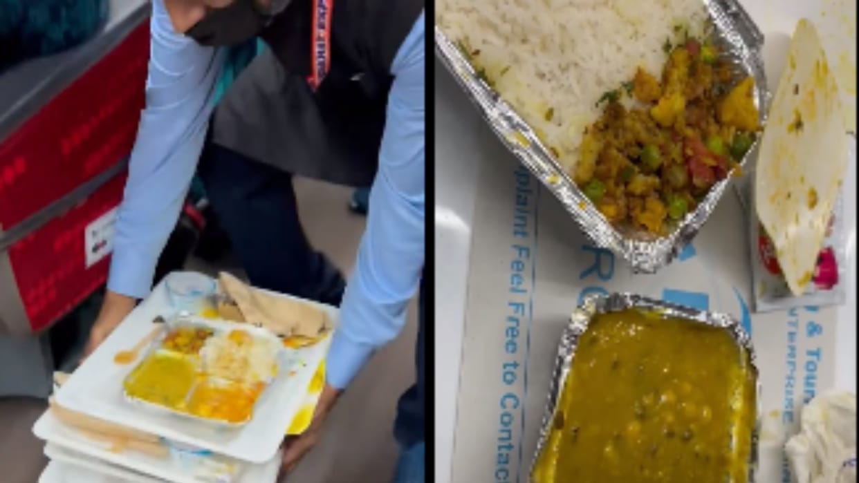 Stale food served in Vande Bharat Express passenger shared video railway reacts