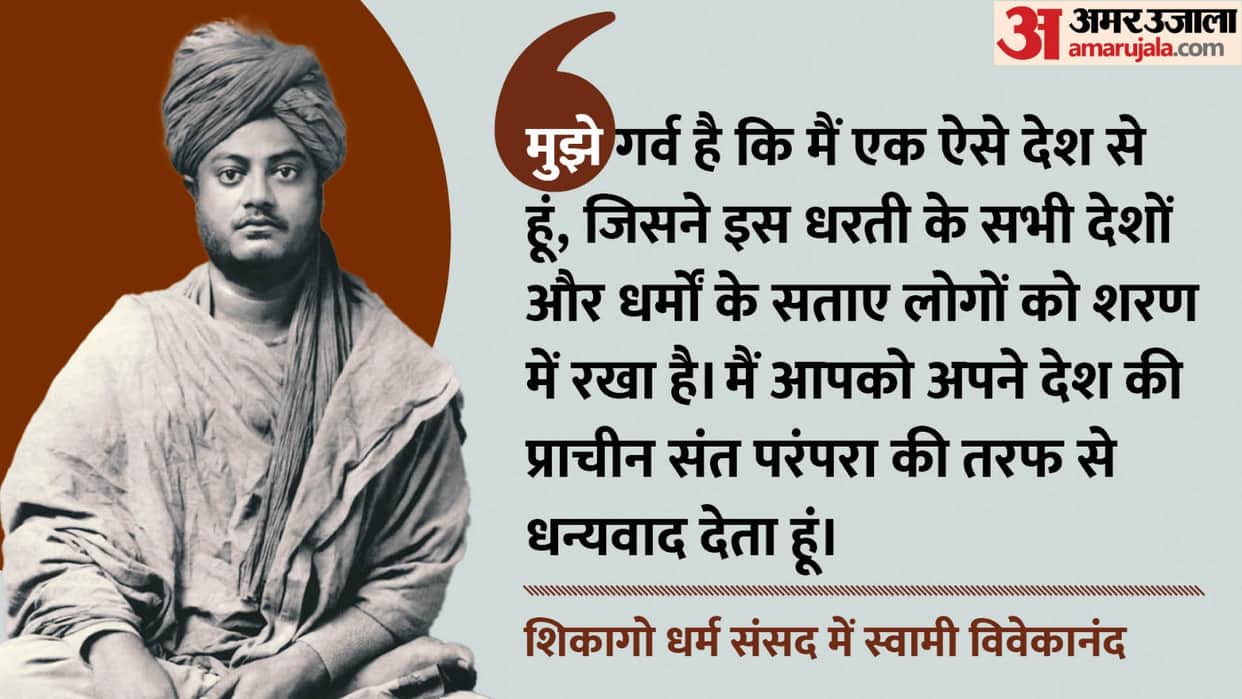national youth day 2024 swami vivekananda jayanti lecture in chicago dharm sansad
