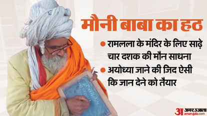 Ram Mandir: Sadhu's stubbornness to keep a fast of silence for 44 years for Ram temple