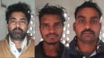 आरोपी सईद खां, अकरम और देवेंद्र कश्यप